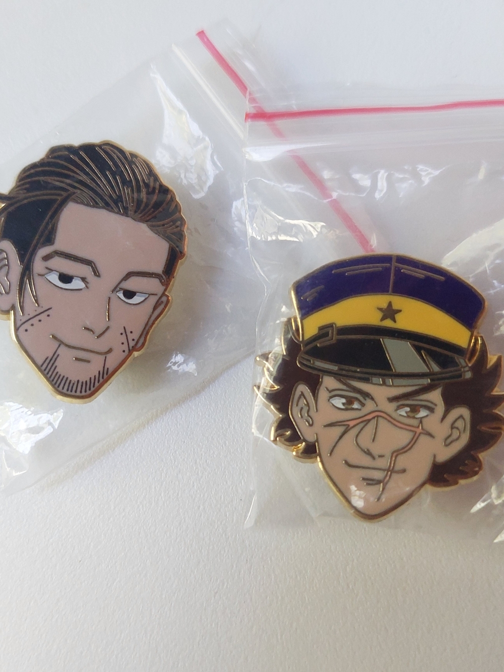 Golden Kamuy Anime Manga Character Enamel Pin